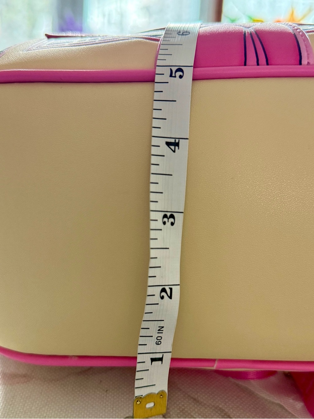 Loungefly Pink and Cream Aurora Stained-Glass Mini Backpack - Picture 13 of 15